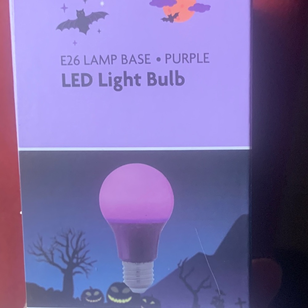 Purple LED Light Bulb
